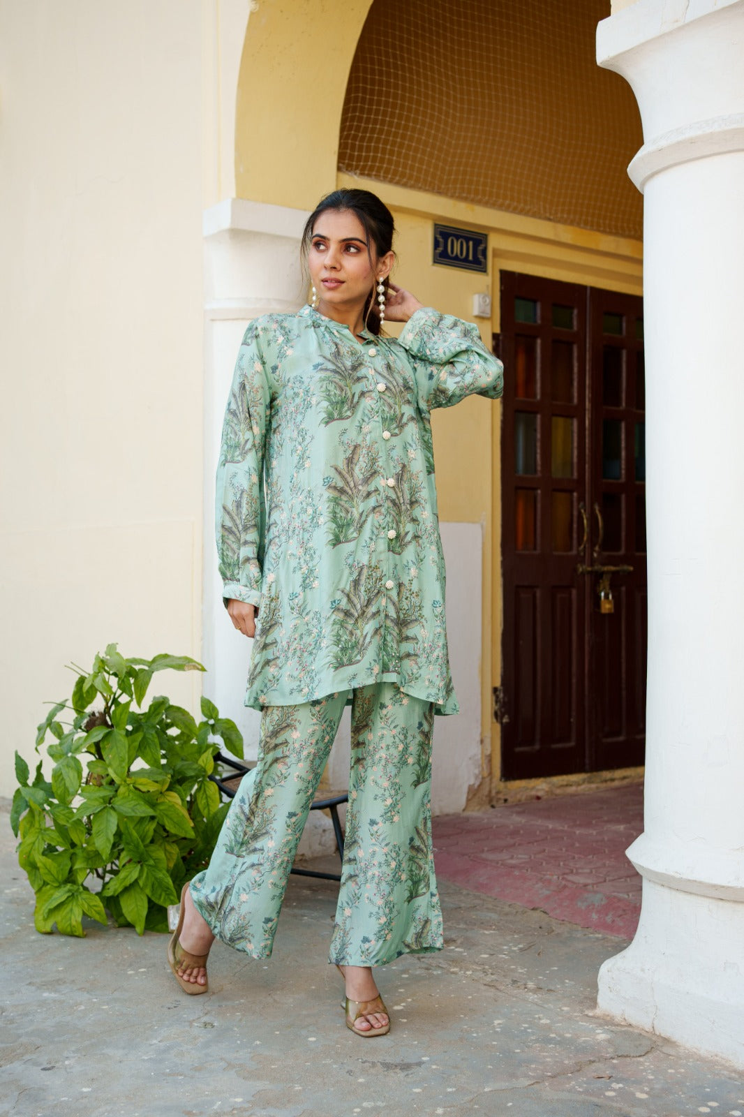 Mint Blue Coord Set