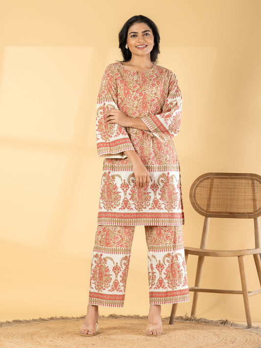 Jaipur Print Cotton Coord Set