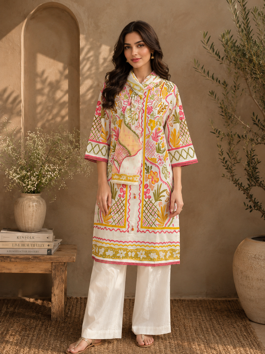 Summer Palette Kurta Set