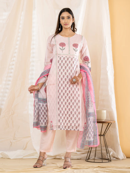 Block print KotaDoria Suit Set