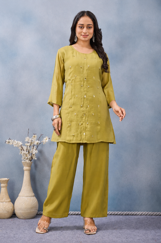 Green Co-ord Set