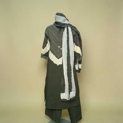 Olive Green Suit Set